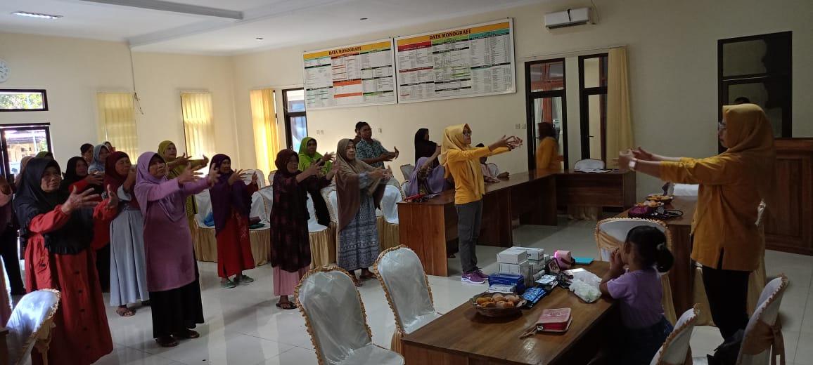 KEGIATAN RUTIN PROLANIS BULAN JUNI DI DESA KASO